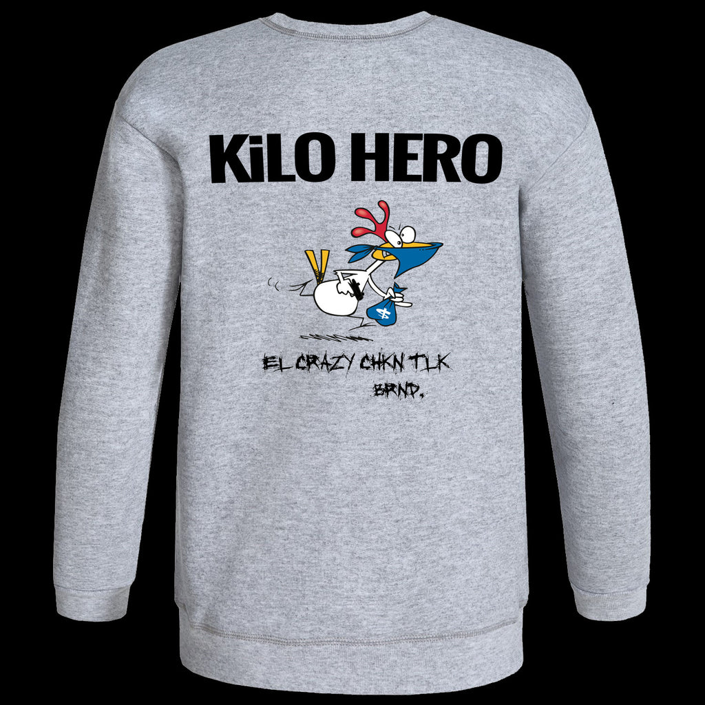Grey Kilo Hero Crewneck
