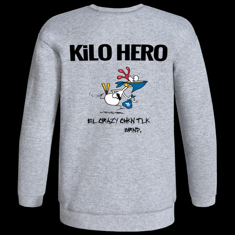 Grey Kilo Hero Crewneck