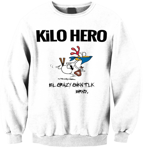 White Kilo Hero Crewneck
